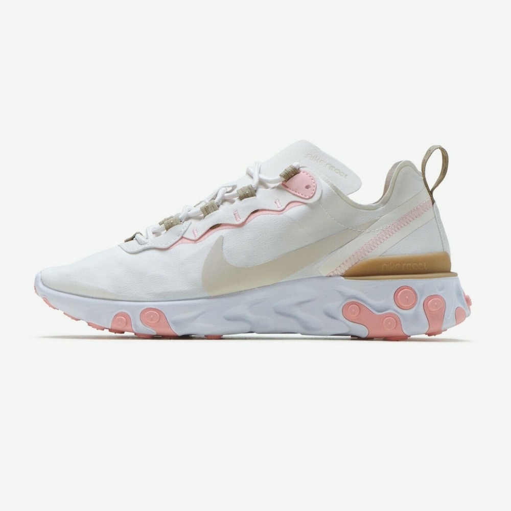 🎉🎉HP🎉🎉NIBNike React Element 55 Pink&Tan sneakers